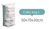 HULIANFU No Need Pump Vacuum Bags Large Plastic Storage Bags for Storing Clothes blankets Compression Empty Bag Covers Travel Accessories