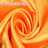 HULIANFU Satin Fabric Eight-heddle Imitation Silk Cloth 17 Colors Gift Box Lining Background Cloth Handmade DIY Accessories