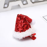 HULIANFU  1/2pcs Cute Deer Ear Hairpins Christmas Barrettes Hair Decorationd Beautiful Deer Antlers Hair Clips Hair Accessories Girls Gift