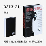 HULIANFU Ins Fashion Fake Books for Decoration Home Decor Coffee Table Book Simulation Prop Book Model Hotel Room Unopenable Box Book