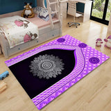 HULIANFU Muslim Prayer Non-slip Carpet Room Mat Square Removable Kitchen Bathroom Floor Waterproof Carpet Mat Bedroom Furry Carpet Tapis
