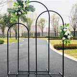 HULIANFU Wedding Arch Iron Pipe Irregular Shape Arch Stand Wedding Metal Props Backdrop Artificial Flower Stand wrought iron screen