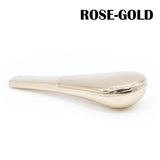 HULIANFU Spoon Smoking Pipe Portable Creative Herb Tobacco Cigarette Ignescent Metal Pipes For Smoking Gift Box