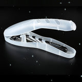 HULIANFU Men  Shaver Storage Box Transparent Plastic Razor Blades Holder Portable Travel Razor Case High Quality Shaving Box Containers