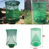 HULIANFU The Ranch Fly Trap Reusable Fly Catcher Killer Cage Net Trap Pest Bug Catch for Indoor or Outdoor Family Farms  Restaurants