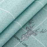 HULIANFU Nordic Cloth Towel Oven Cover Microwave Cover Printed Microwave Oven Dust Proof Cover  Home Decor Elegant Kitchen Tools