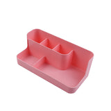 HULIANFU Makeup Organizer Bathroom Storage Box Cosmetic Organiser Office Desktop Make Up Jewelry Storage Box Sundries Container