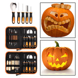 HULIANFU Pumpkin Carving Tools Halloween Pumpkin Carving Tool Set Cutting Supplies