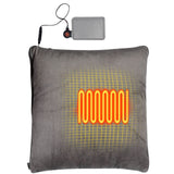 HULIANFU Winter Electric Blanket Thicker Body Warmer 150x105cm USB Electric Heating Shawl Washable Thermostat Electric Heating Blanket
