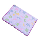 HULIANFU Soft and Fluffy Light Thin Pet Blanket Cute Cartoon Pattern Dog Bed Mat Warm and Comfortable Bed Blanket for Cats Pet Supplies