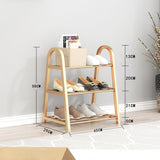 HULIANFU Shoe rack creative light luxury wind dust-proof storage shoe rack dormitory stainless steel