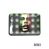 HULIANFU Tobacco Rolling Tray 18*12.5CM Herb Tobacco Tinplate Plate Smoking Accessories Cigarette Rolling Tray For Grinder
