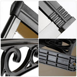HULIANFU Sunshine board outdoor canopy window balcony awning sun protection wind and rain silent sunshade awning bracket Home