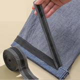 HULIANFU Self-Adhesive Pants Paste Iron on Pants Edge Shorten Repair Pants for Jean Clothing and Jean Pants Apparel DIY Sewing Fabric