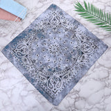 HULIANFU Tie Dye Bandana Cotton Paisley Bandanas Headbands Cowboy Handkerchiefs for Men and Women Colorful Hip-Hop Cycling Outdoor