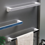 HULIANFU Single Towel Bars Wall Mounted Bathroom Towel Hanger No Drilling Holder Self-adhesive Towel Rack Bathroom Kitchen Accessories