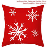 HULIANFU Santa pillowcase Happy New Year 2023 Xmas Gifts  Christmas Decor For Home Merry Christmas Ornament Navidad Natal Xmas Gifts