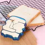 HULIANFU Lunch DIY Sandwiches Cutter Mould Food Cutting Die Bread Biscuits Mold Children Baking Tools