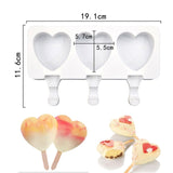 HULIANFU Silicone Ice Cream Mold Magnum Silicone Mold DIY Fruit Juice Ice Pop Cube Maker Ice Tray kitchen Baking Accessorie Popsicle Mold