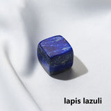 HULIANFU Raw Crystal Natural Stone Ice Tartar Mold Cube Reiki Healing Quartz Home Decoration Collection Gift Whiskey Crushed Chakra Jade