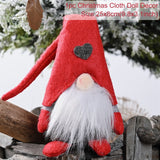 HULIANFU Santa Claus Christmas Doll Merry Christmas Decorations for Home Elk Christmas Ornaments Xmas Tree Decor  Navidad Natal Gifts