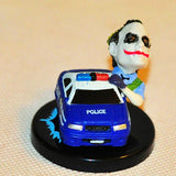 HULIANFU Upside Down Joker Model Car Rearview Mirror Pendant The Joker Doll Car Accessories Interior Aroma Ornament Auto Air Vent Clip
