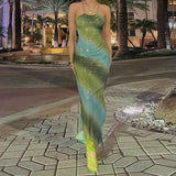 Hulianfu Women Party Club Birthday Evening Bodycon Beach Streetwear Long Dress Summer Clothes Wholesale Items For Business