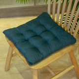 HULIANFU Winter Home Chair Cushion New Outdoor Thick Cushion Pad Office Dining Chair Mattress Pure Sofa Chair Back Pad Comfort Square