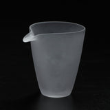 HULIANFU Japanese Style Glass Wine Warmer Hot Wine Pot Home Wine Glass Hammered Gold Edge Wine Glass Set Spirits Cup Sake Pot Gift