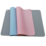 HULIANFU Pet Mat Waterproof Non-slip for cat Color Silicone Pet Food Mat Pet Bowl Drinking Water Pad Dog Feeding Mat Easy Clean