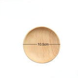 HULIANFU Japanese style Wooden plate Food fruit dessert plates For home sushi cake stand Wooden tray decoration Wood Dish tableware gift