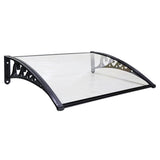 HULIANFU Sunshine board outdoor canopy window balcony awning sun protection wind and rain silent sunshade awning bracket Home