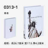 HULIANFU Ins Fashion Fake Books for Decoration Home Decor Coffee Table Book Simulation Prop Book Model Hotel Room Unopenable Box Book