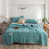 HULIANFU   YanYangTian Summer bedspread quilted blankets Air conditioning quilt bed linen for single bed Couple bed quilt 150 Single duvet