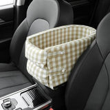 HULIANFU Portable Cat Dog Bed Travel Central Control Car Safety Pet Seat Transport Dog Carrier Protector For Small Dog Chihuahua Teddy