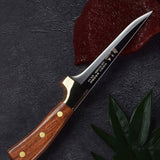 HULIANFU Upgrade Boning Butcher Knife Fish Slicing Peeling Paring Knife Bread Fruit Cutter Meat Cleaver Stainless Steel Kitchen Knife