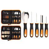 HULIANFU Pumpkin Carving Tools Halloween Pumpkin Carving Tool Set Cutting Supplies