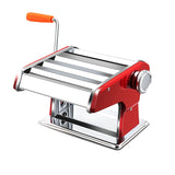 HULIANFU Manual Stainless Steel Linguine Pasta Maker Noodle Spaghetti Press Machine Cutter Dough Sheeter Ravioli Dumplings Shell Tool