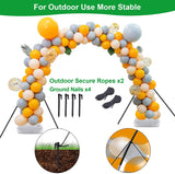 HULIANFU Ring Balloon Arch Stand DIY Background Balloon Holder Circle Ballon Column Base Baby Shower Birthday Wedding Party Decor