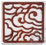 HULIANFU solid wood modern tiles minimalist living room Partition shield entrance wall hanging bedroom folding wall panels decorative