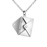 HULIANFU Spanish To envelope necklace Te Amo