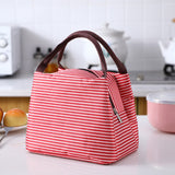 HULIANFU Portable Cooler Bag Ice Pack Lunch Box Insulation Package Insulated Thermal Food Picnic Bags Pouch For Women Girl Kids Children