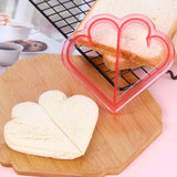 HULIANFU Lunch DIY Sandwiches Cutter Mould Food Cutting Die Bread Biscuits Mold Children Baking Tools