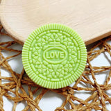 HULIANFU Simulation Oreo Cookies Fake Cake Artificial Food Model Children Photography Prop Bakery Decoration Wedding Party Home Decor