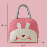 HULIANFU Portable Cooler Bag Ice Pack Lunch Box Insulation Package Insulated Thermal Food Picnic Bags Pouch For Women Girl Kids Children