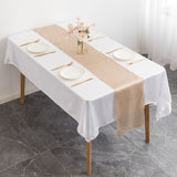 HULIANFU Table Runner Satin Shiny Colour Wedding Decoration Hotel Birthday Party Show Banquet Table Runner