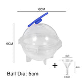 HULIANFU Round 4 Cavity Ice Mould Ice Ball Maker DIY Ice Cream Mold Plastic Whiskey Ice Cube Tray Bar Accessories Tool форма для льда