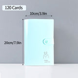 HULIANFU Photocard Holder Collection Album Idol Chasing Star Binder Photocards Collection Book Large-capacity Ticket Card Book Card Bag