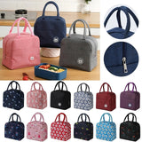 HULIANFU Portable Cooler Bag Ice Pack Lunch Box Insulation Package Insulated Thermal Food Picnic Bags Pouch For Women Girl Kids Children