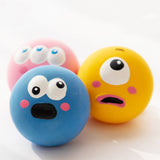 HULIANFU Pet Dog Toy Interactive Rubber Balls Pets Dog Cat Puppy ElasticityTeeth Ball Puppy Chew Toys Tooth Cleaning Balls Toys for Dogs